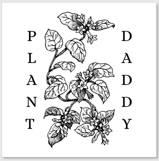 Plant Daddy Sticker